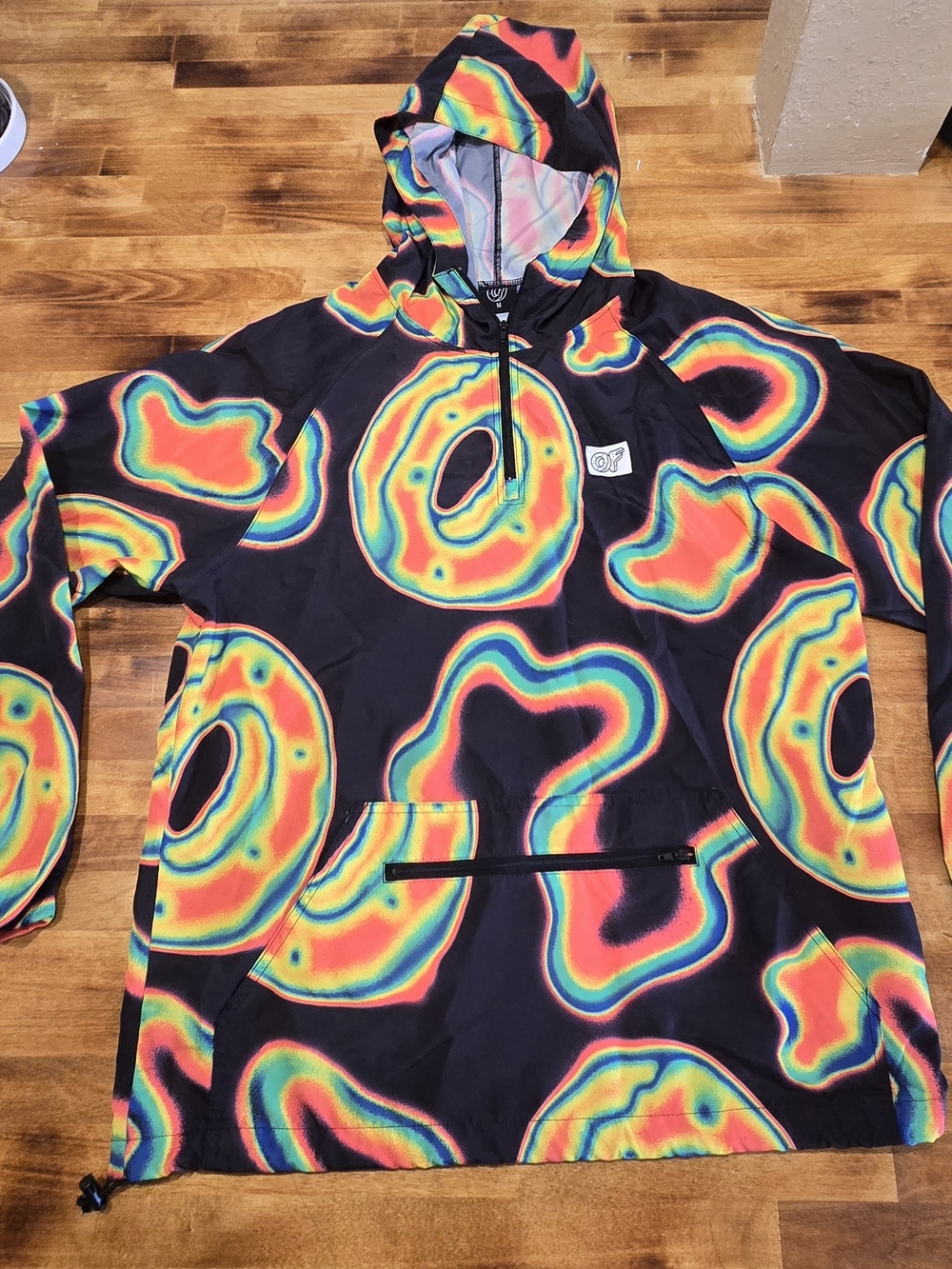 Odd Rainvow Heatmap Hoodiie Size M